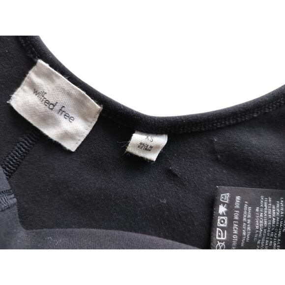 Aritzia Wilfred Women's Black Divinity Kick Flare Jumpsuit Size XS - Picture 14 of 16